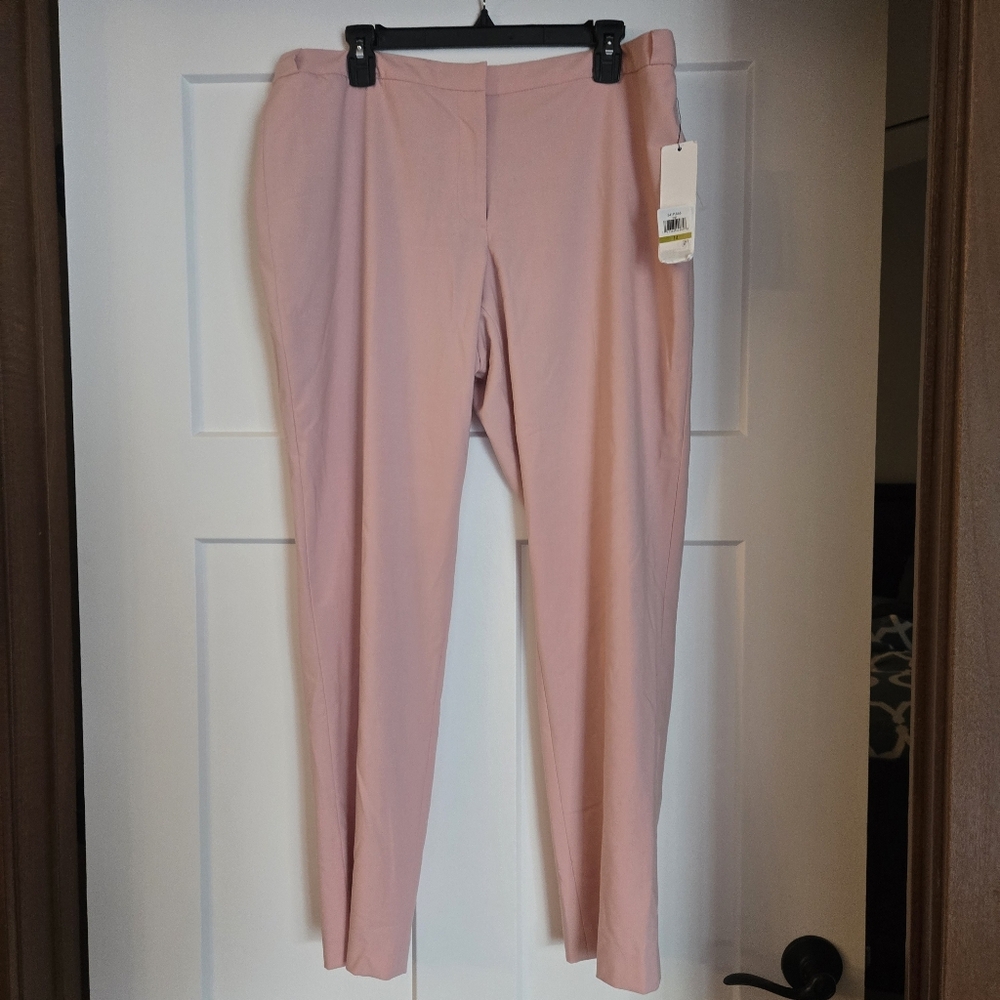 Calvin Klein Pink Tailored Pants